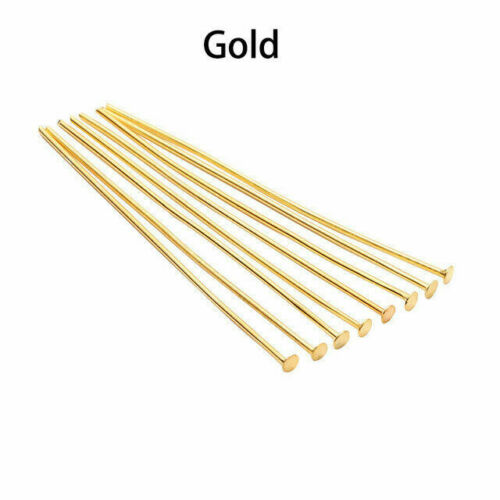 200pcs Wholesale Flat Head Pins For DIY Jewelry Findings Making